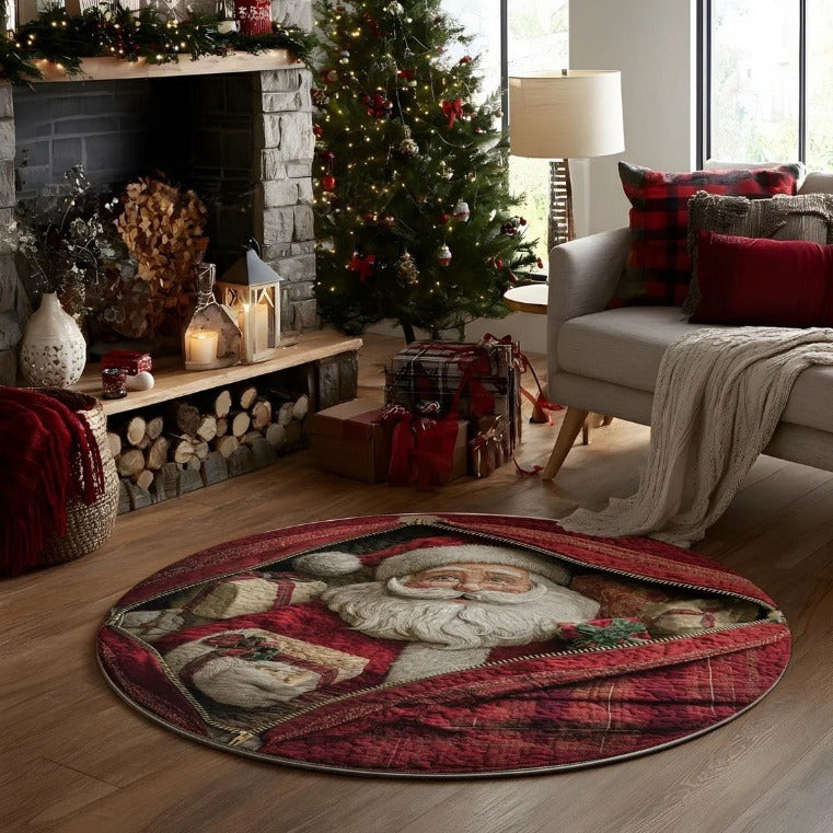 Weihnachtsmann Themenbereich Teppich