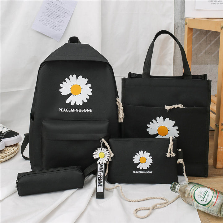 Florales Druck Rucksack Set Karnz