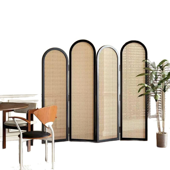 Eleganter Rattan Raumteiler Karnz