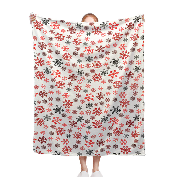 Gemütliche Fleece-Wurfdecke Karnz