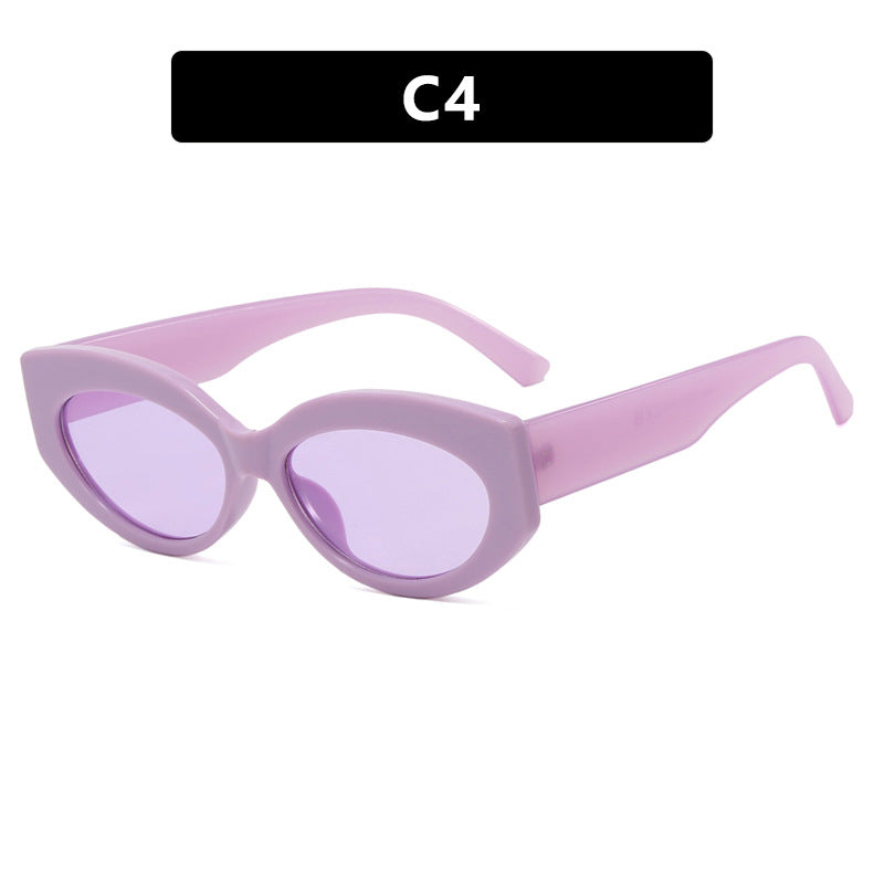 Damen Cat-Eye Sonnenbrille im stilvollen Kunststoffdesign Karnz