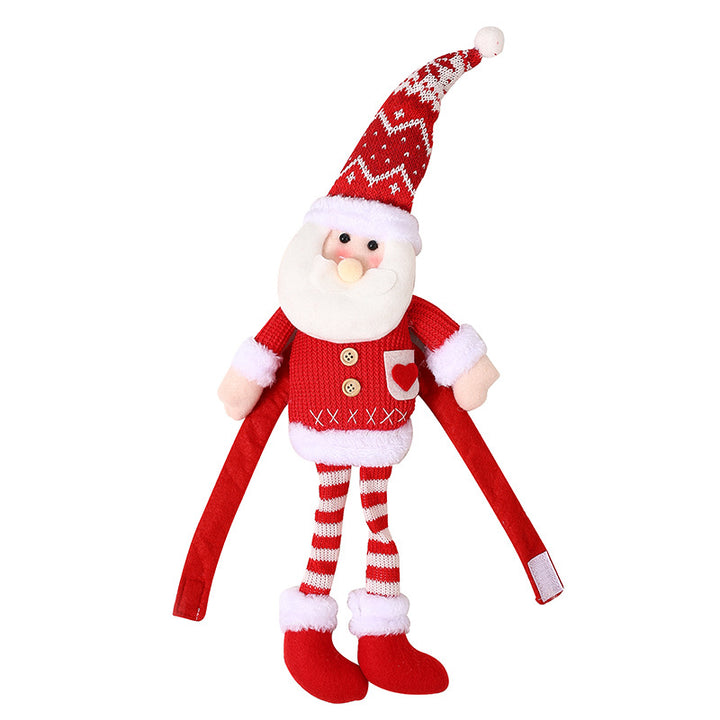Dekorative Weihnachtsmann Vorhanghalter Karnz