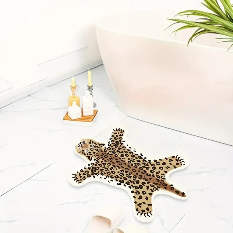 Tiger-förmiger Dekorativer Teppich