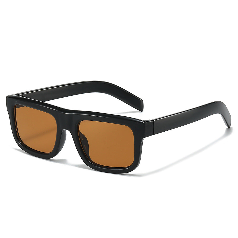 Zeitgenössische Sonnenbrille mit breitem Rahmen Karnz