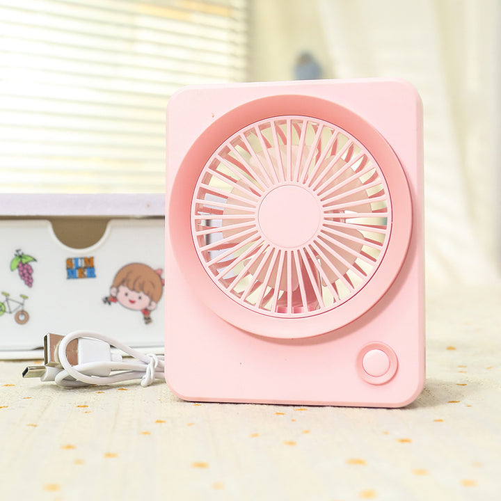 Damen Tragbarer USB Tischventilator mit kompaktem Design und mehreren Geschwindigkeitsmodi Karnz