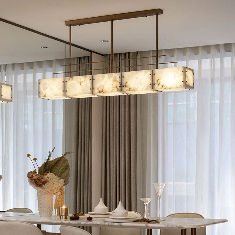 Elegante dekorative Marmor Tischlampe
