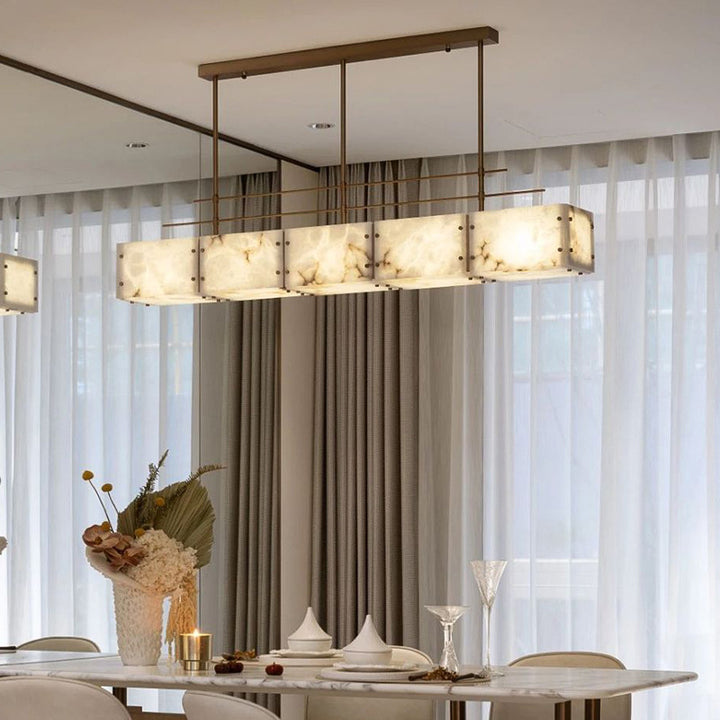 Elegante dekorative Marmor Tischlampe