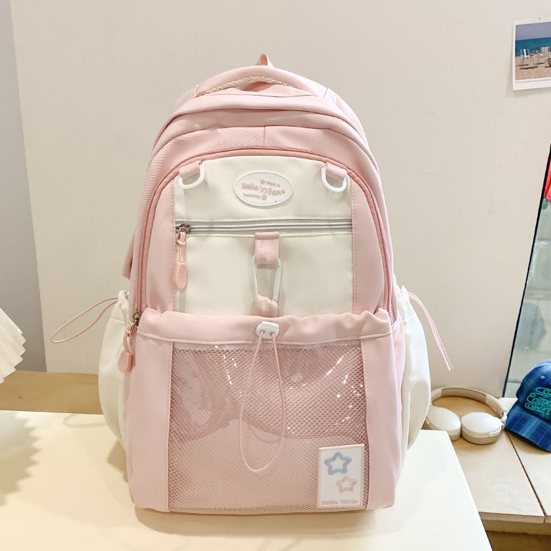 Stylische transparente Taschenrucksack