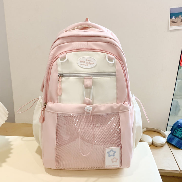 Stylische transparente Taschenrucksack