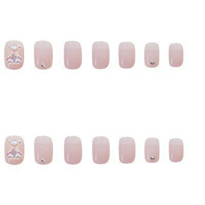 Dekoratives Blumen Press-On Nagelset