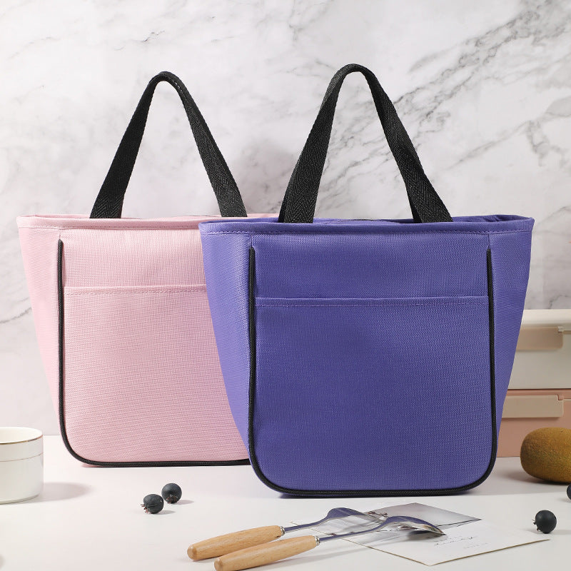 Stylische isolierte Lunch-Tasche