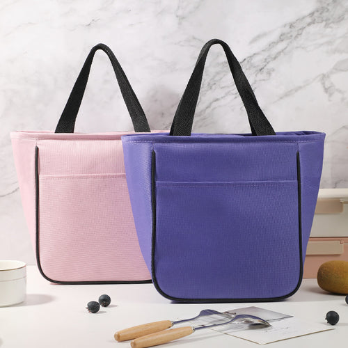 Stylische isolierte Lunch-Tasche