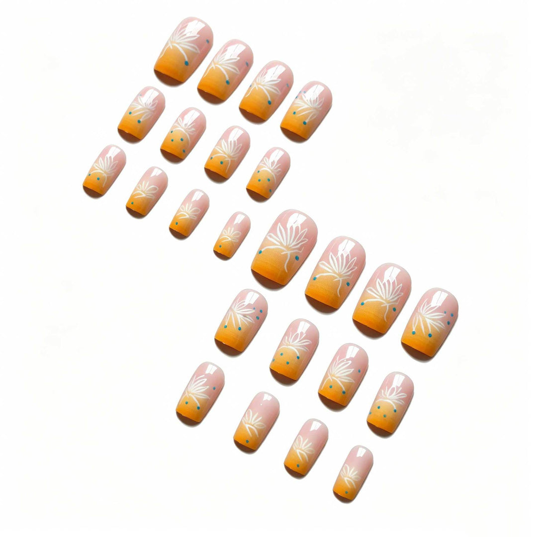 Blumenkunst Nageldesign-Kit