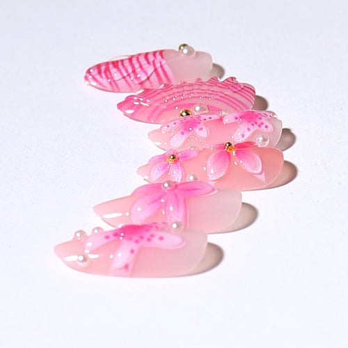Künstlerisches Floral Press-On Nail Art Set Karnz 1790636644