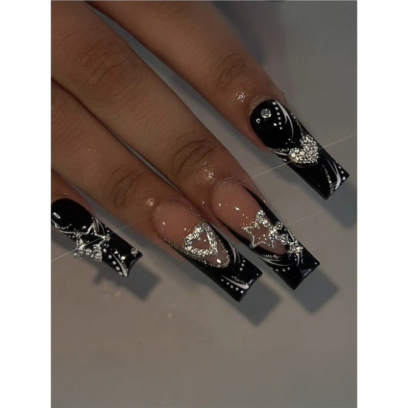 Glamourös 3D Nagel Kunst Set Karnz