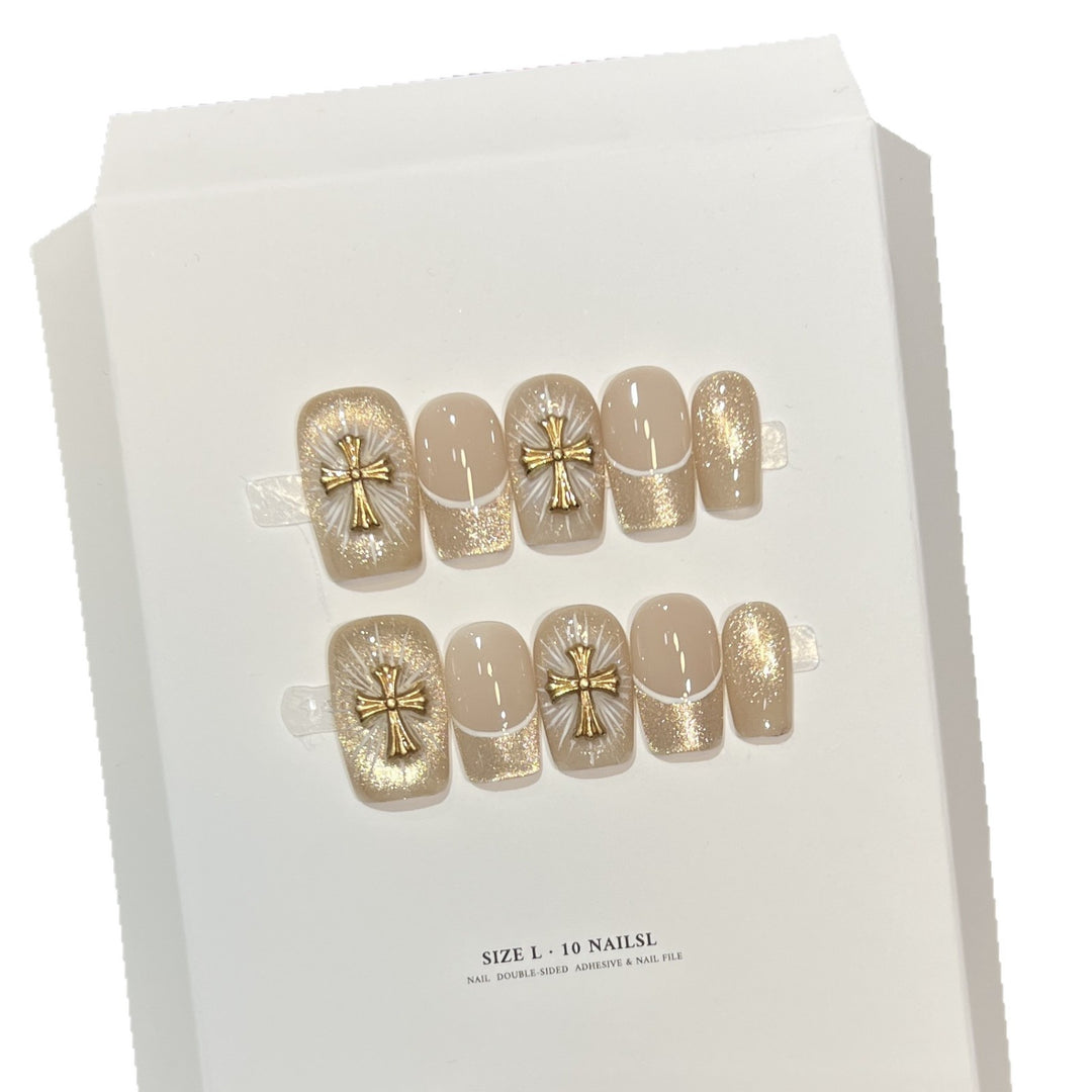 Elegantes selbstklebendes Nagelkunstset Karnz