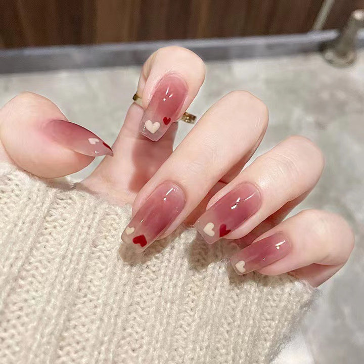 Glitter Ombre Press-On Nägel Karnz