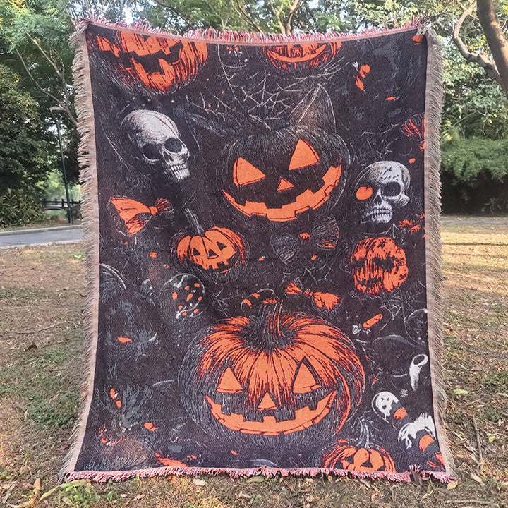 Halloween-Themen Wandteppichdecke