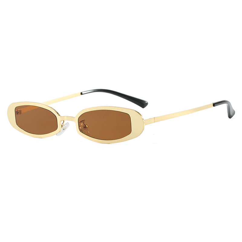 Damen modische optische Brille mit elegantem Metallrahmen und feinen Akzenten Karnz