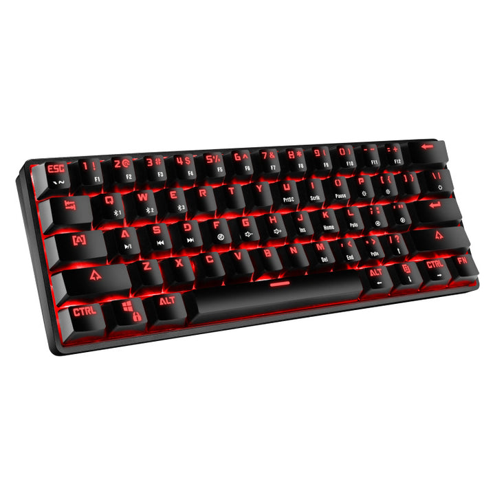 Kompakte mechanische Gaming-Tastatur mit hintergrundbeleuchteten Tasten Karnz