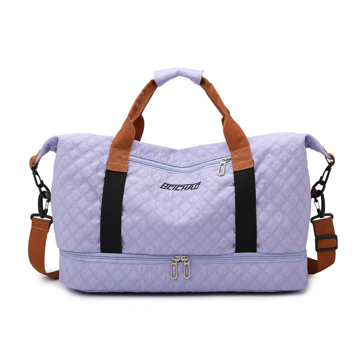 Gestepptes Reis-Duffle-Bag