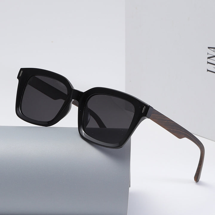 Damen stilvolle quadratische Sonnenbrille mit robustem Rahmen Karnz