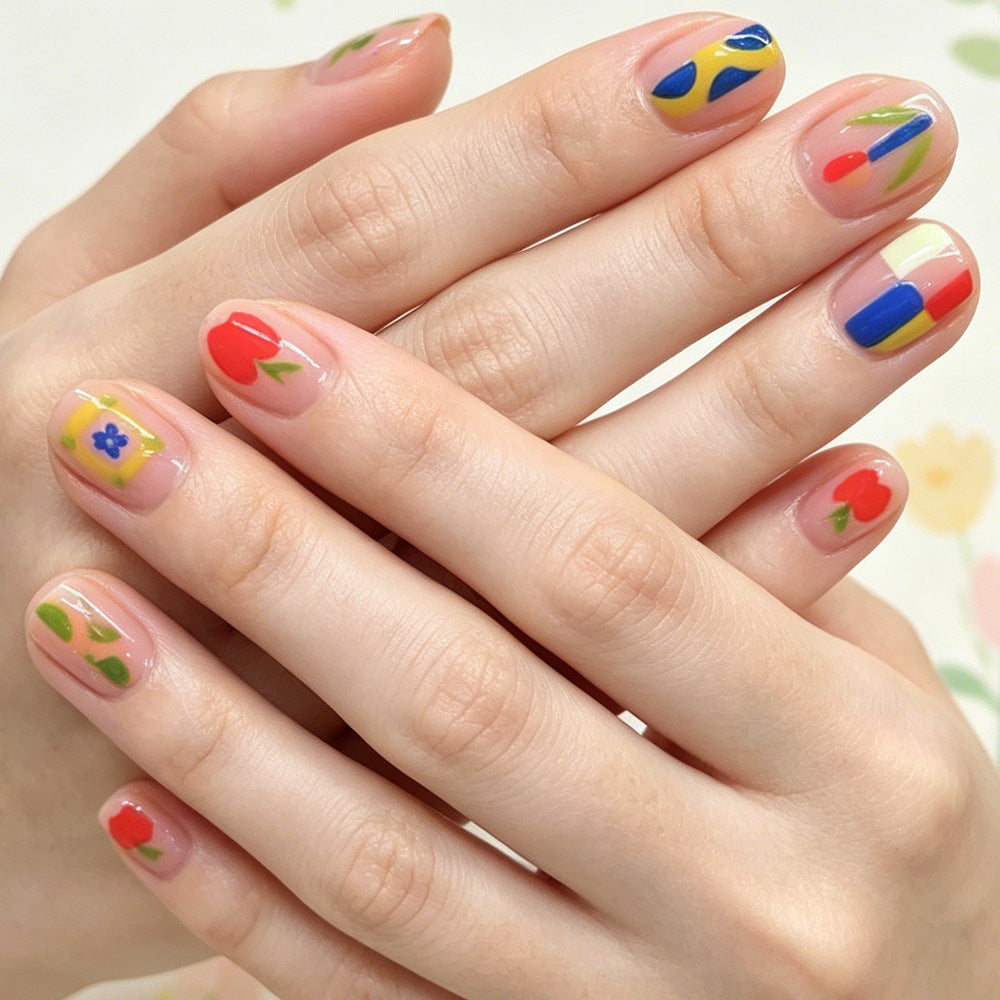Künstlerisches Floral Nagelkunstset Karnz 1787543173