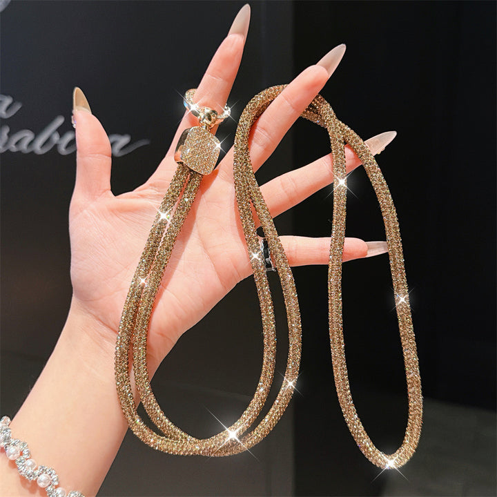 Rhinestone-besetzte Brillenband Karnz