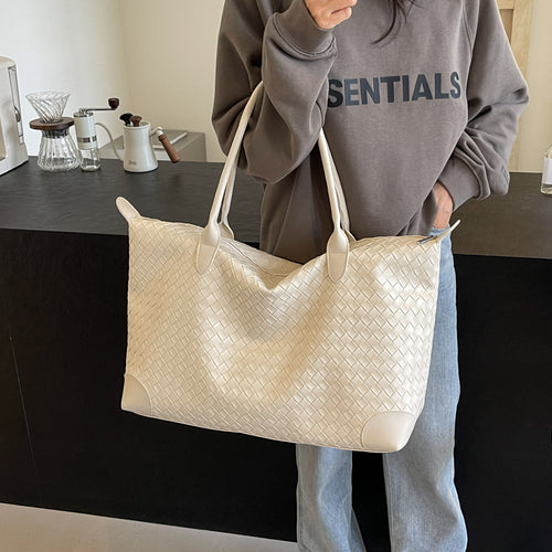 Luxuriöse ven Leder Reise-Duffel Tasche Karnz