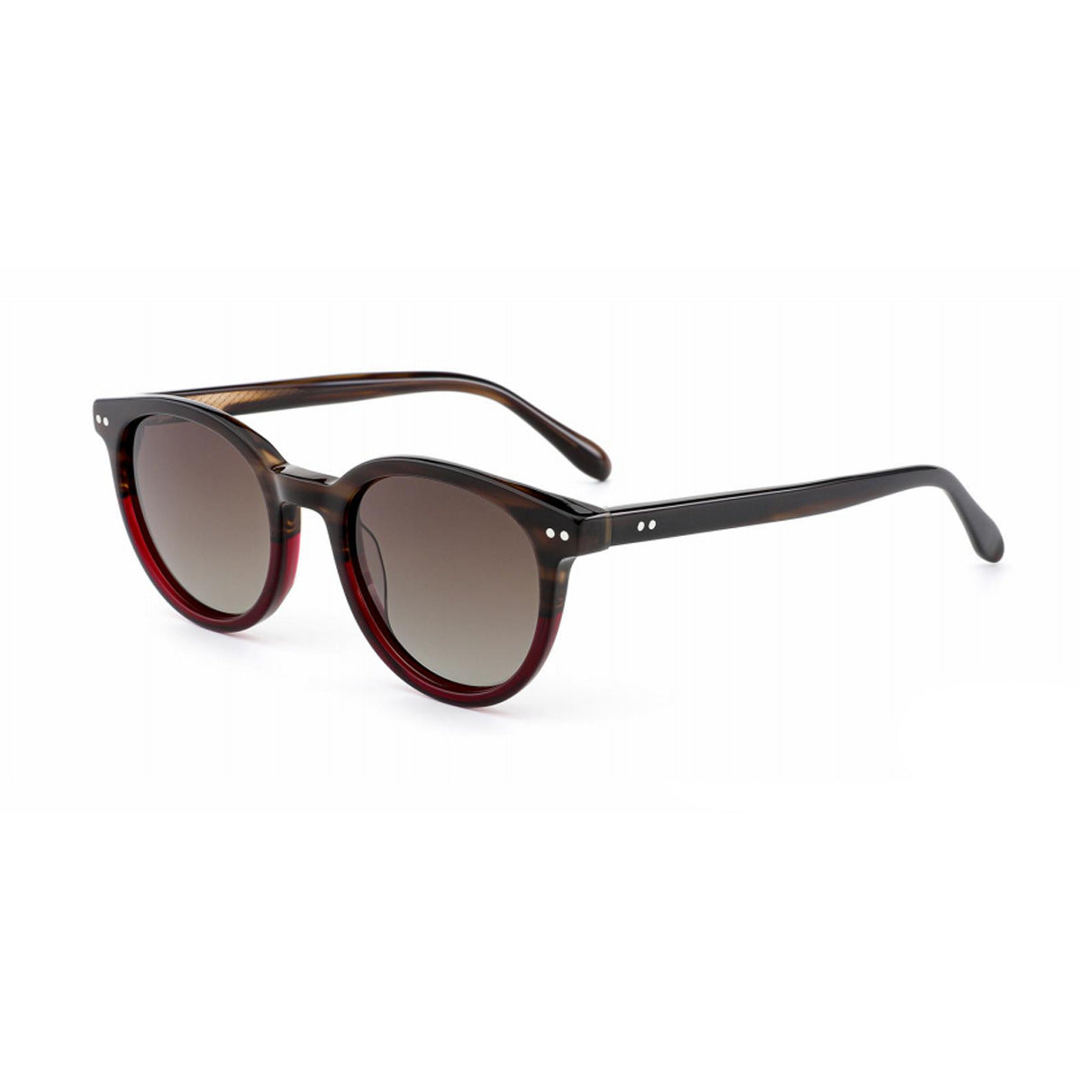 Damen stilvolle Rundschnitt-Sonnenbrille Karnz