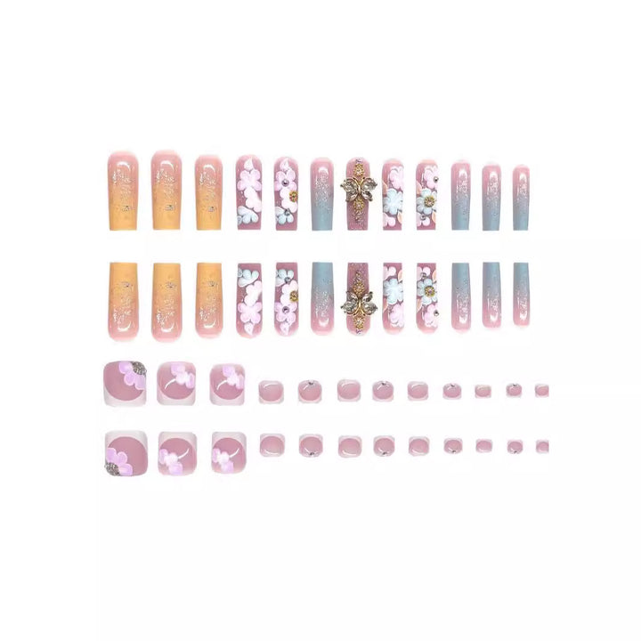 3D Floral Nail Art Kit Karnz