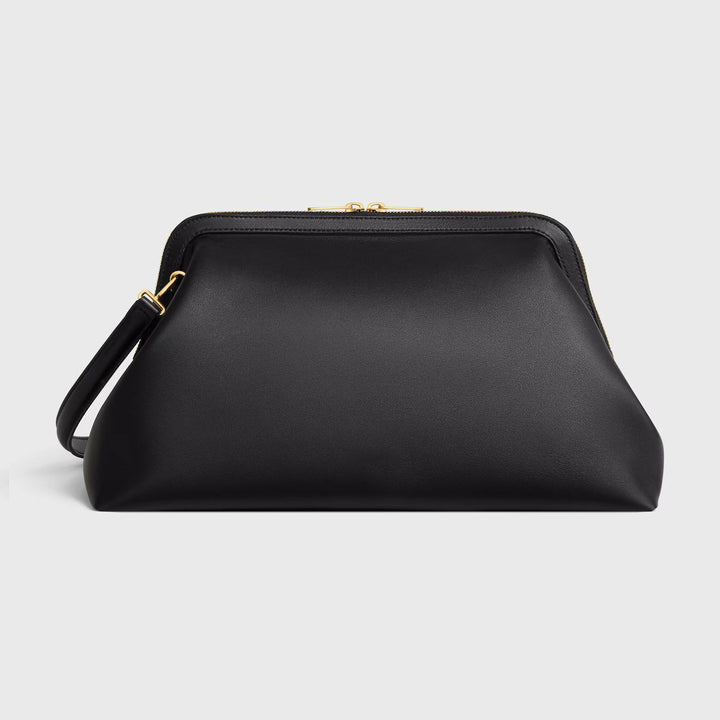 Klassische Rahmenledertasche