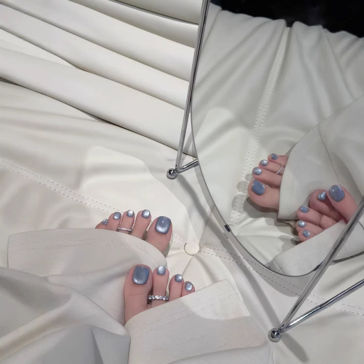 Elegantes Pediküre-Nagelset