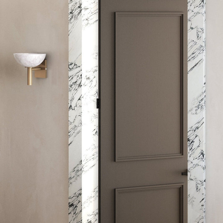 Moderne Alabaster Wandleuchte