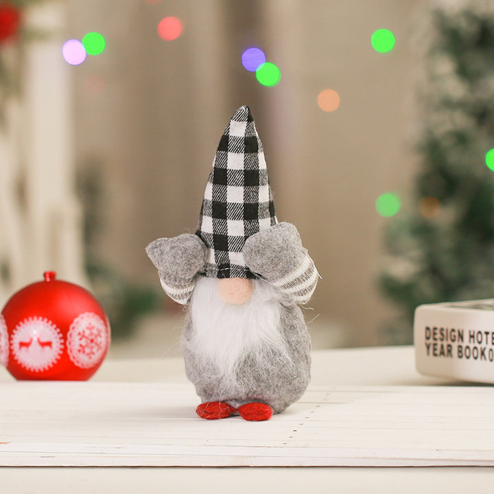 Niedliche Weihnachtsgnom-Dekoration Karnz