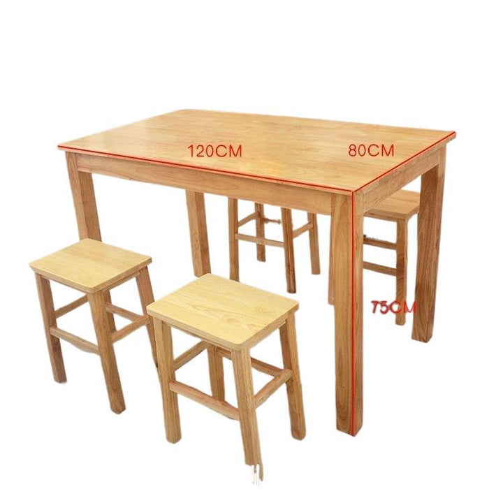 Rustikales Esstisch-Set Karnz