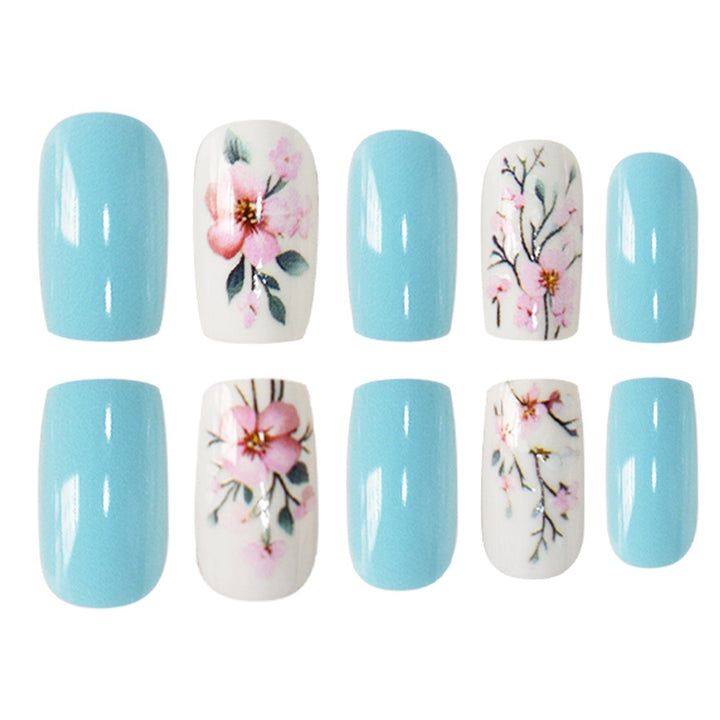 Florale Design Nagelkunst Verlängerungen Karnz