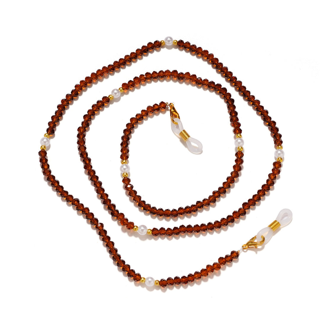 Elegante Perlbrillekette Karnz