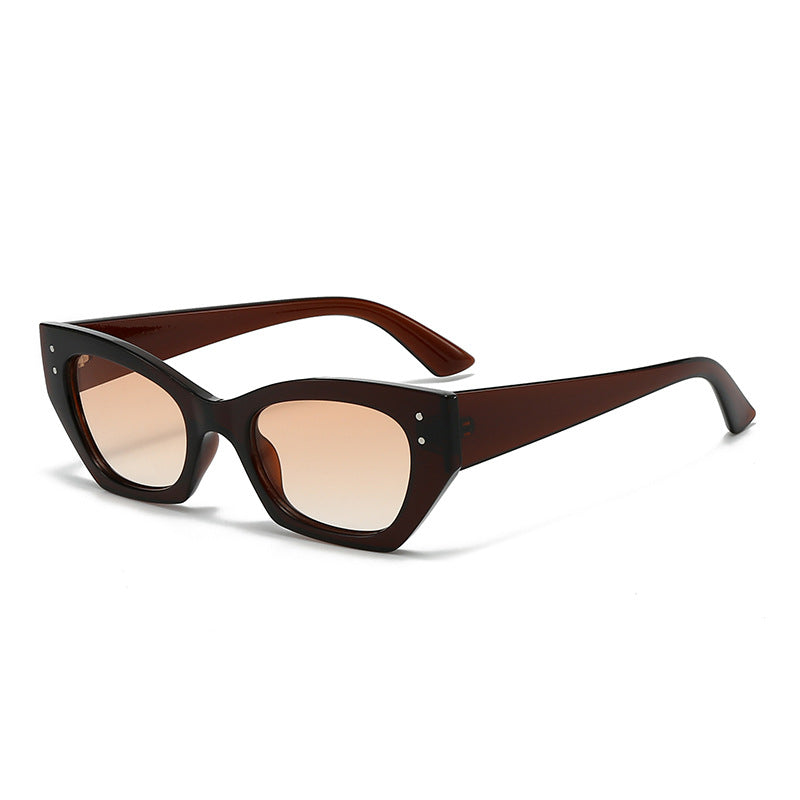 Damen moderne Fashion-Sonnenbrille im innovativen Design Karnz