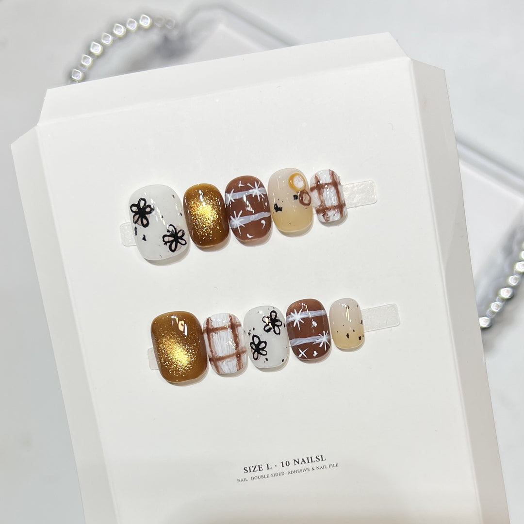 Kreatives Press-On Nagelkunst Set 1790734389