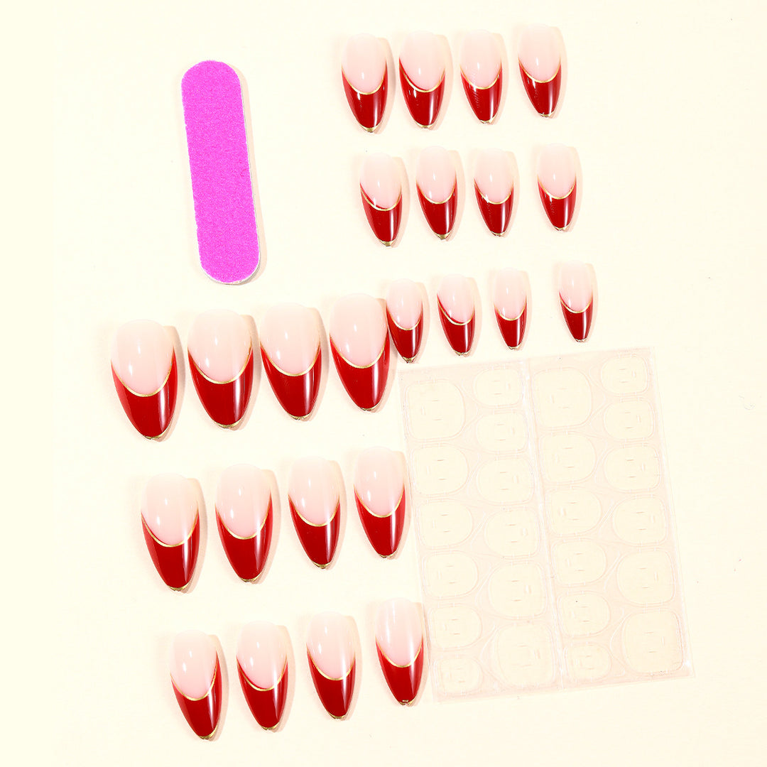 Elegante Stiletto-Nagelerweiterungen Karnz