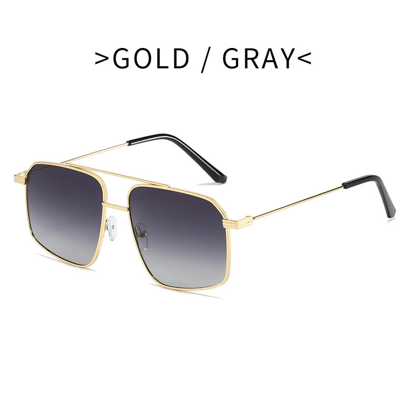 Damen modische Sonnenbrille im geometrischen Design Karnz