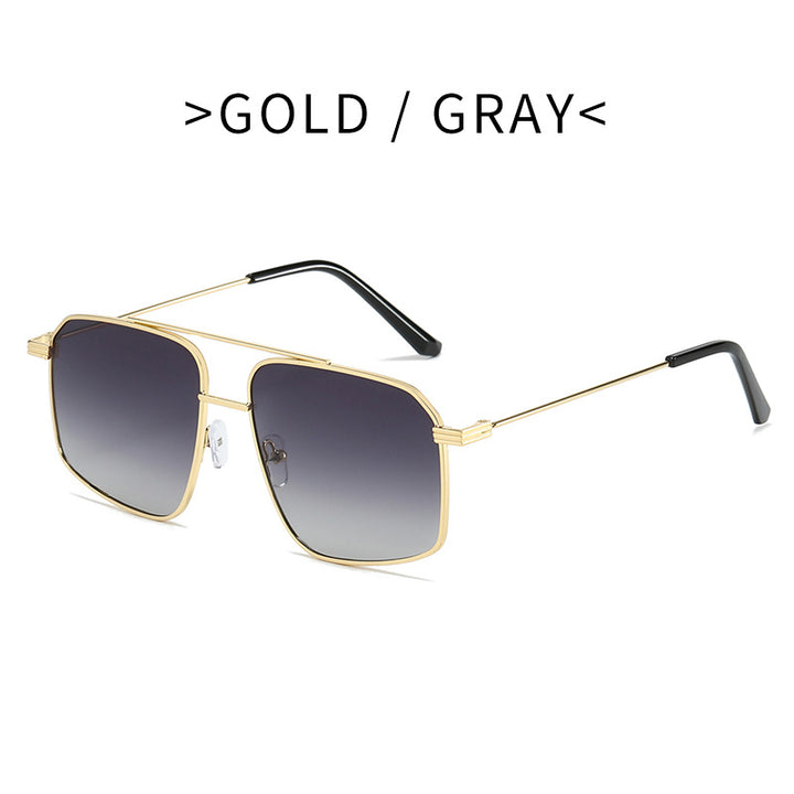 Damen modische Sonnenbrille im geometrischen Design Karnz