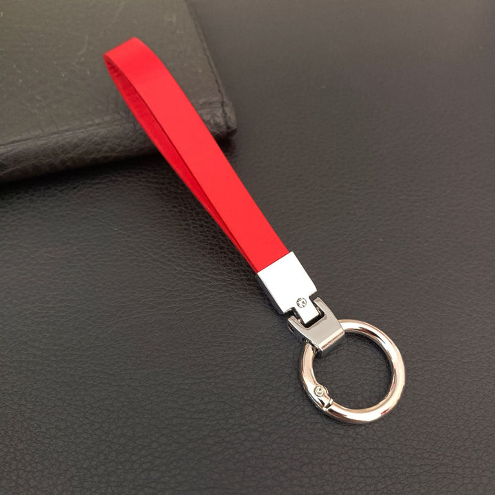 Eleganter Leder-Schlüsselanhänger Halter Karnz
