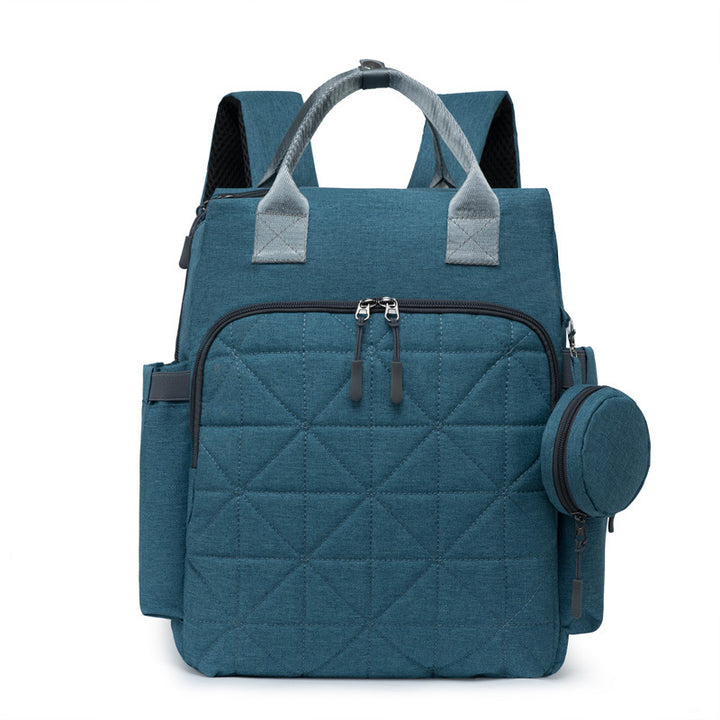 Multi-Taschen Stepp-Rucksack Karnz