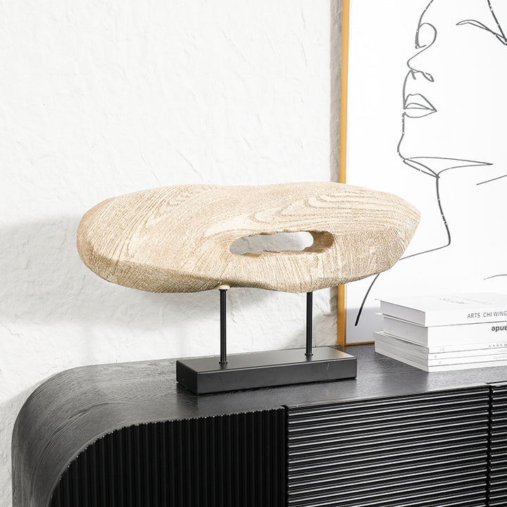 Zeitgenössische Holz dekorative Skulptur