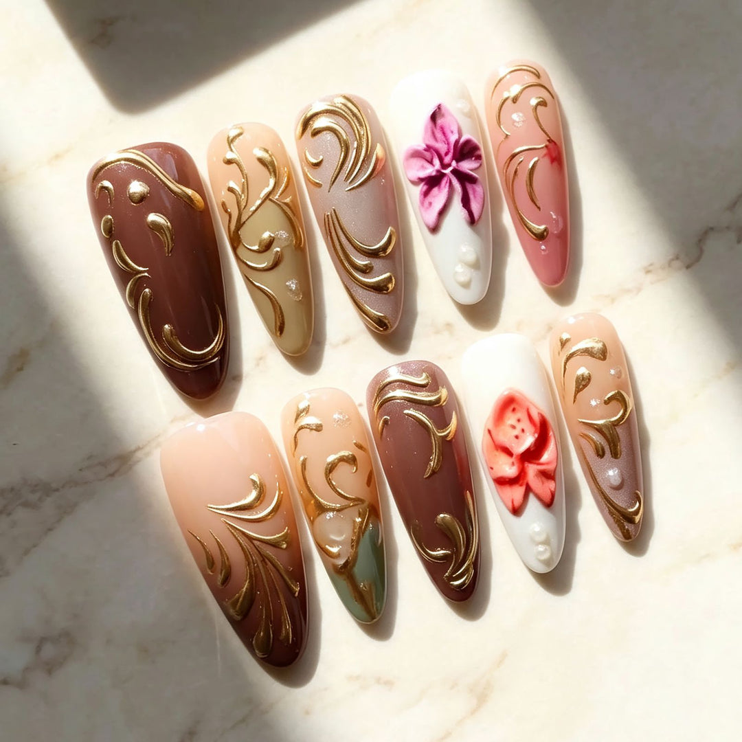 Artistic Gel Nail Design Karnz