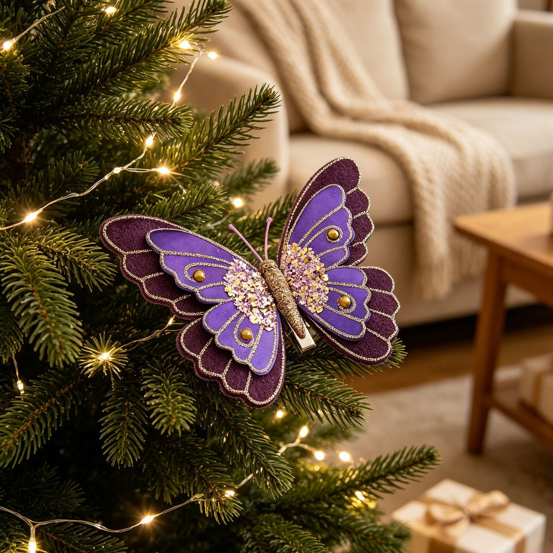 Dekorative Schmetterlingsanhänger für Weihnachtsbaum