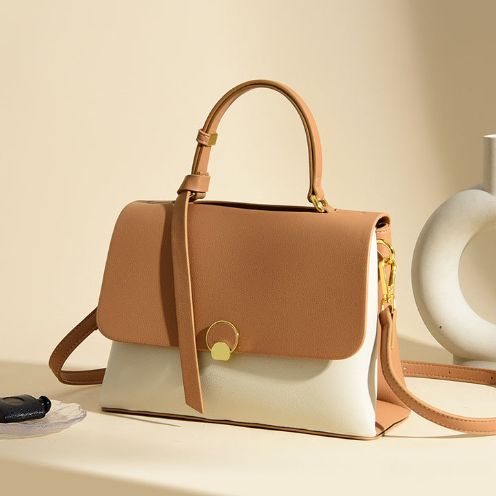 Stylische Strukturierte Handtasche Karnz