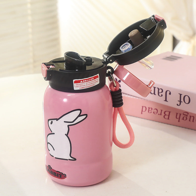 Unisex Wasserdichte Trinkflasche mit süßem Bärendesign Karnz